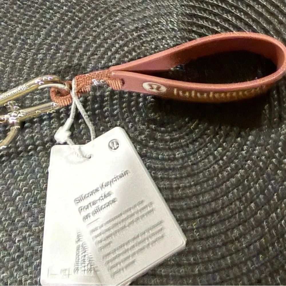 lululemon athletica Pink Silicone Keychain NWT - Picture 3 of 5